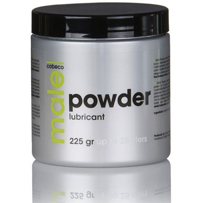 Cobeco Male Powder Lubricant 225g | Transformative Gel Experience Cobeco Male Powder Lubricant 225g | Transformative Gel Experience