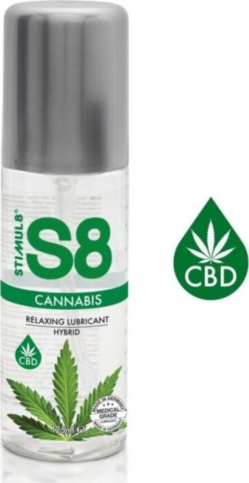 STIMUL8 S8 Cannabis Hybrid Lubricant 125ml
