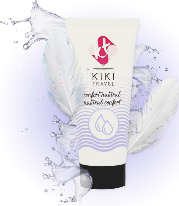 KIKÍ TRAVEL Comfort Natural Lubricant 50ml - Vegan Formula KIKÍ TRAVEL Comfort Natural Lubricant 50ml - Vegan Formula
