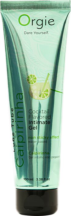 Orgie Lube Tube Cocktail Caipirinha 100ml Water-Based Lubricant