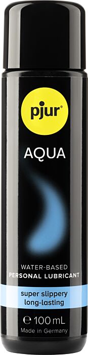 Lubricante Pjur Aqua 100 ml para pieles sensibles Lubricante Pjur Aqua 100 ml para pieles sensibles