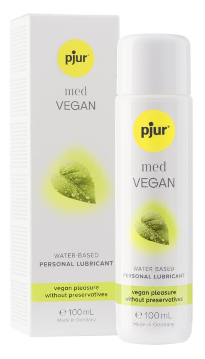 Lubricant Pjur Med Vegan Glide 100 ml Plant-based Formula Lubricant Pjur Med Vegan Glide 100 ml Plant-based Formula