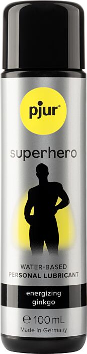 Lubricant Pjur Superhero Glide 100 ml with Energising Ginkgo Lubricant Pjur Superhero Glide 100 ml with Energising Ginkgo