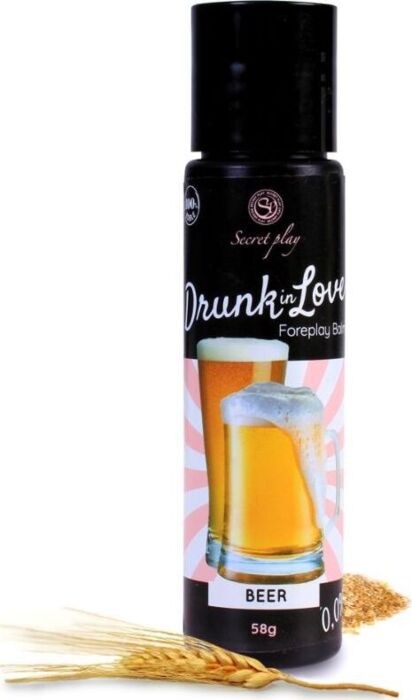 Lubricant Secretplay Drunk in Love Beer 60ml