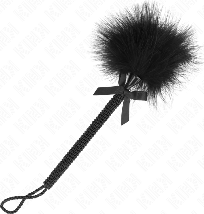 KINK Nylon Feather Teaser Whip Black 25cm KINK Nylon Feather Teaser Whip Black 25cm