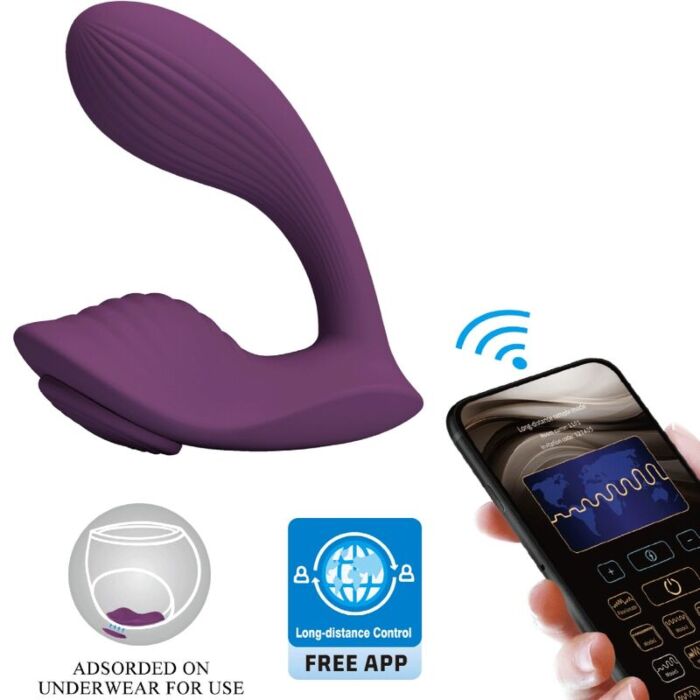 Vibrator Pretty Love Franz App Controlled Purple
