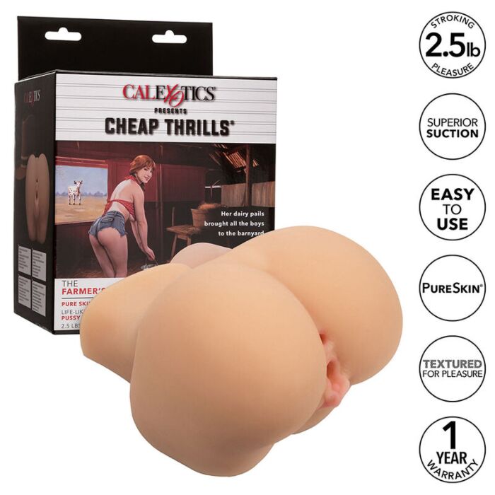 Double-entry Masturbator CALEXOTICS Farmer's Daughter Double-entry Masturbator CALEXOTICS Farmer's Daughter