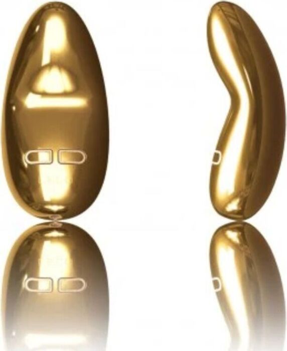 Vibrator LELO YVA Gold Vibrating Masturbator