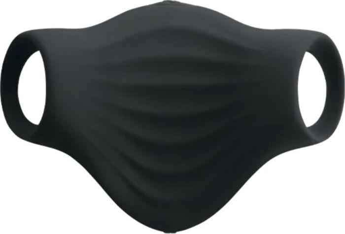 Palm Masturbator Rocks-Off Flexible Black Vibrator