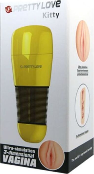 Pretty Love Kitty Male Masturbator for Realistic Pleasure