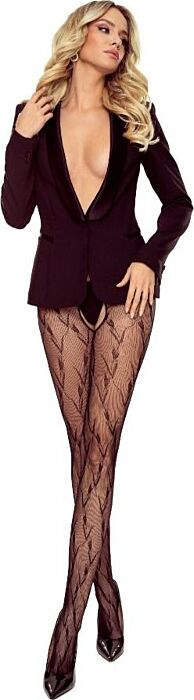 Crotchless Tights Passion Tiopen 036 Black