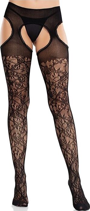 Floral Lace Thigh Highs Leg Avenue Unique Style