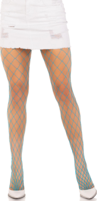 Diamond Net Tights Leg Avenue Blue Unique Style
