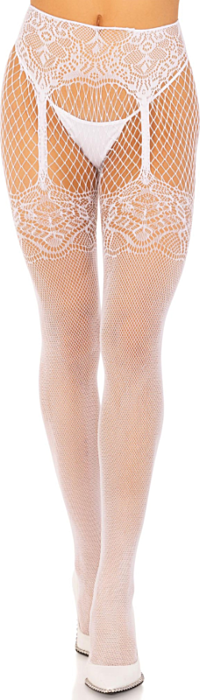 Fishnet Stockings Leg Avenue Back Seam