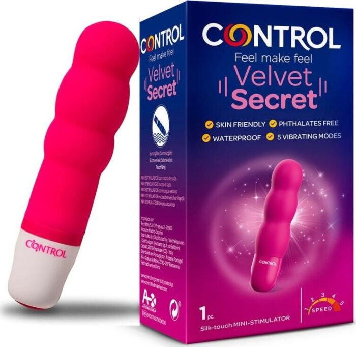 Mini vibrator CONTROL TOYS Velvet Secret