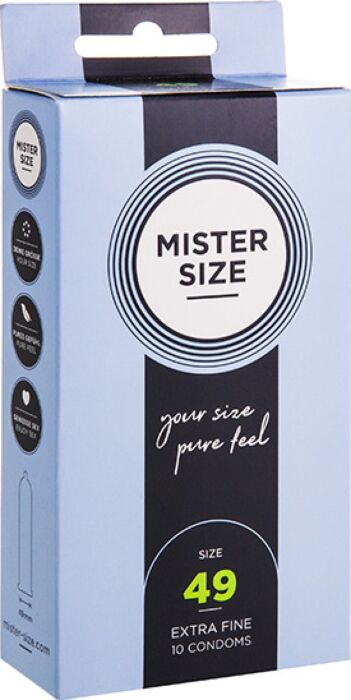 Mister size 49 (10 pack) - extra fino Mister size 49 (10 pack) - extra fino