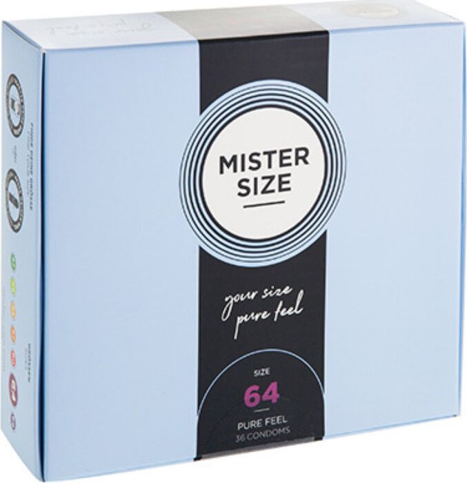 Mister size 64mm - pack de 36 preservativos Mister size 64mm - pack de 36 preservativos