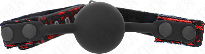 Ball Gag KINK Scandal 4cm Silicone - Ultimate Control