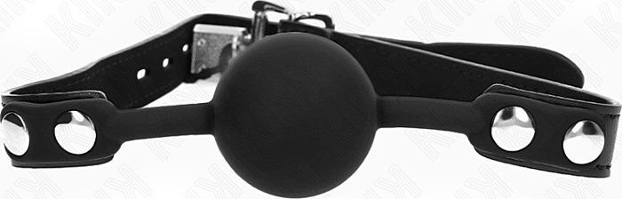 Ball Gag KINK Silicone Model 1 - Discreet Fun Ball Gag KINK Silicone Model 1 - Discreet Fun