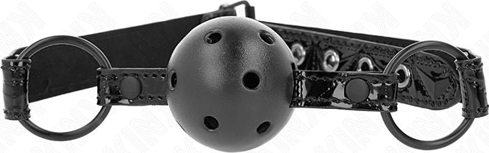 BDSM Ball Gag KINK Model 3 Adjustable Design