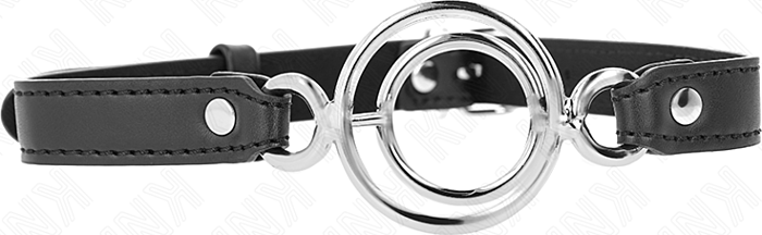 KINK Gag 5cm Black - Multiple Jointed Design