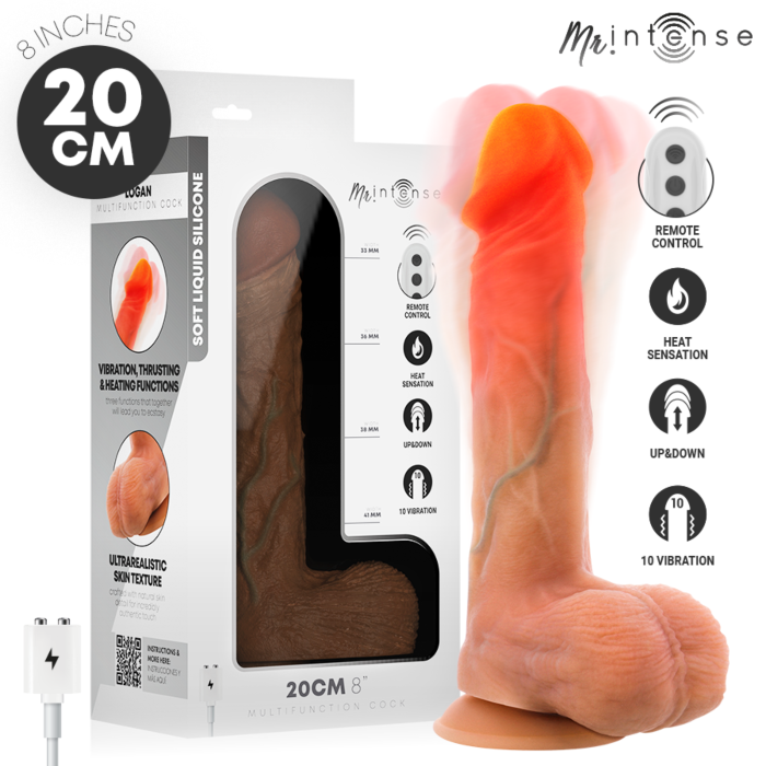 Realistic Vibrator MR. INTENSE Logan with Heating Effect Realistic Vibrator MR. INTENSE Logan with Heating Effect