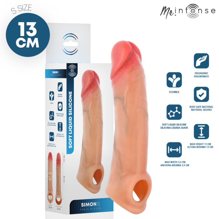 Sleeve Mr. Intense Simon S for Enhanced Sensations Sleeve Mr. Intense Simon S for Enhanced Sensations