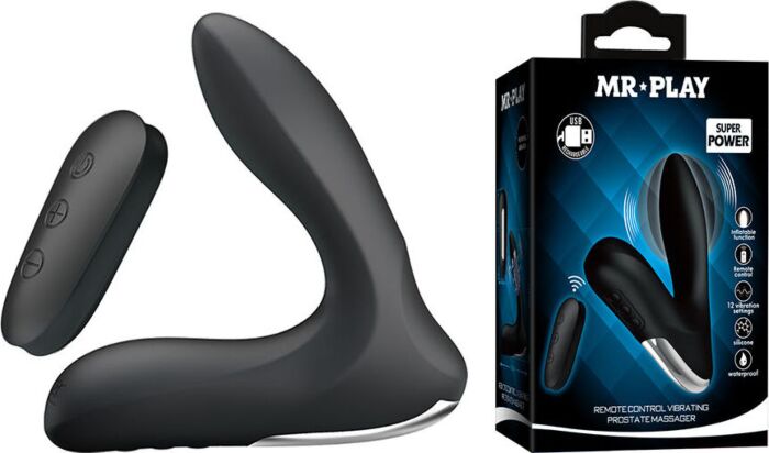 Prostate Massager MR PLAY Remote Control - Inflatable Design Prostate Massager MR PLAY Remote Control - Inflatable Design