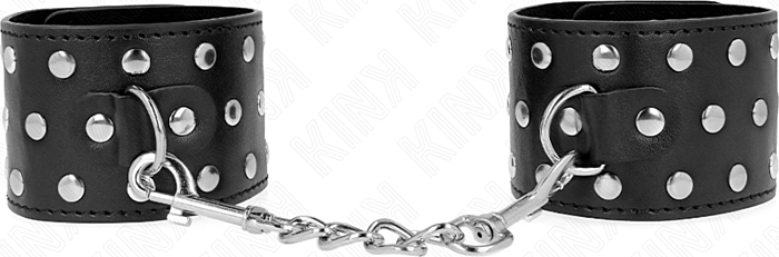 BDSM Wrist Restraints KINK Adjustable Metal Style