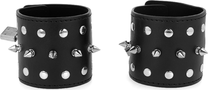 BDSM Wrist Restraints KINK Punk Spiked Style BDSM Wrist Restraints KINK Punk Spiked Style
