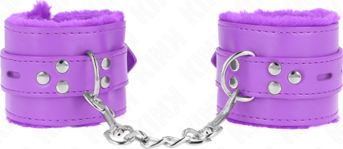 BDSM Restraints KINK Metal Wrist Cuffs - Adjustable BDSM Restraints KINK Metal Wrist Cuffs - Adjustable