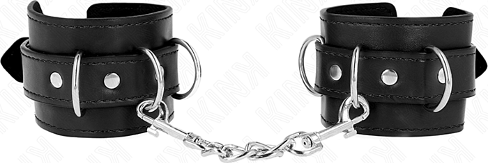 KINK Wrist Restraint Adjustable Black 3 Ring