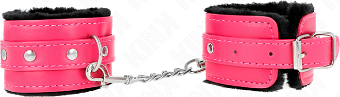 KINK Wrist Restraint Black Pink Adjustable