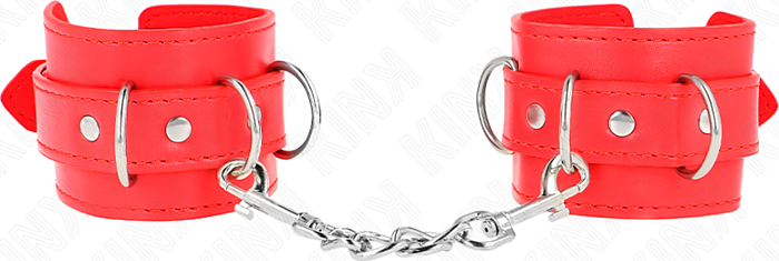 KINK Wrist Restraint Adjustable Red 3 Ring
