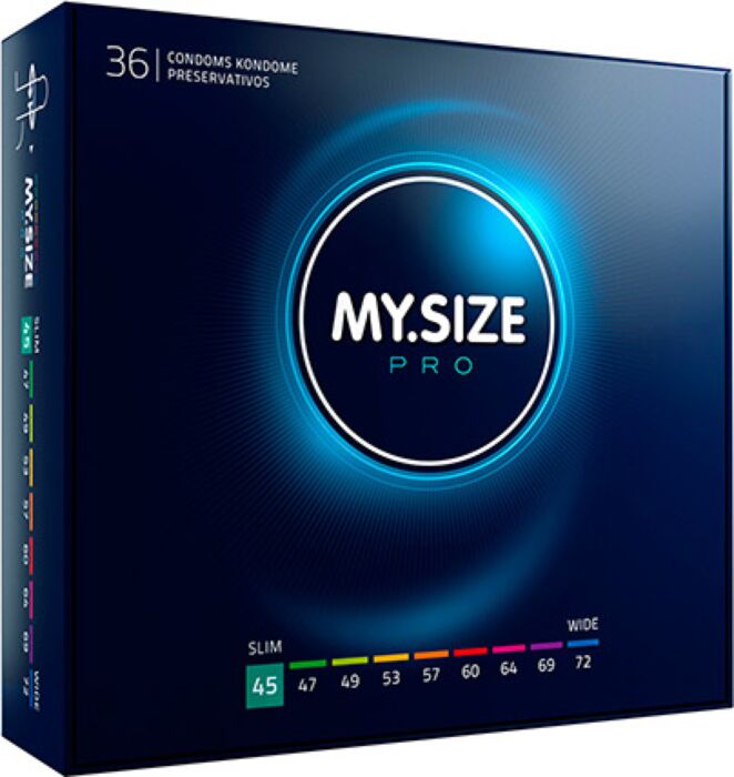 MySize 45mm Condoms - Pack of 36