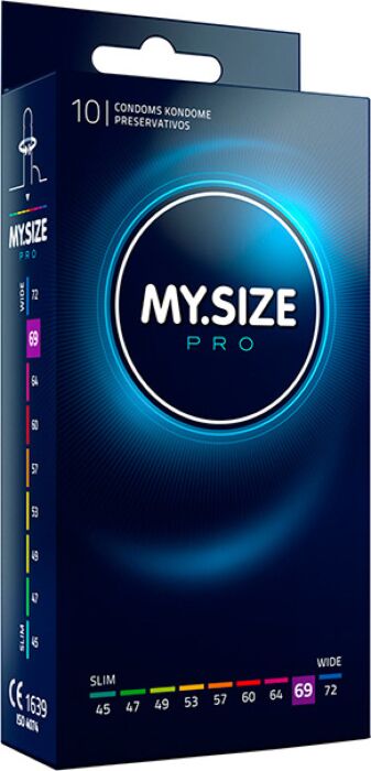 MySize 69mm Condoms - Pack of 10