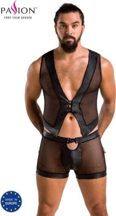 Passion Men William Set Black S/M - Discreet Elegance