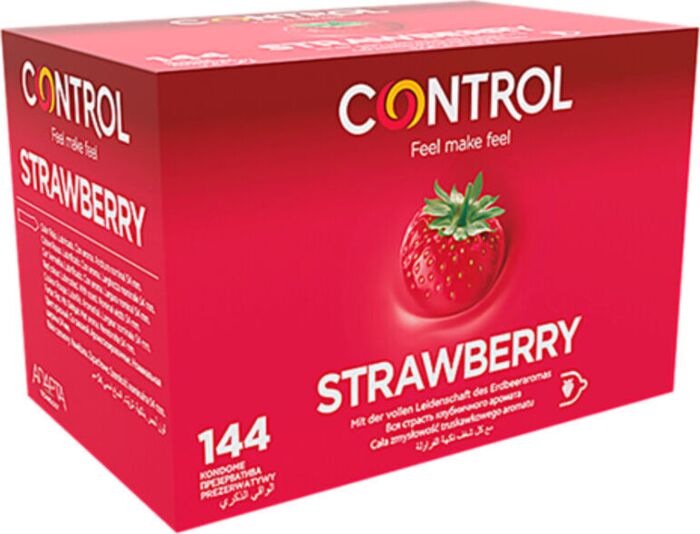 Strawberry Pack 144: Adapta Condoms