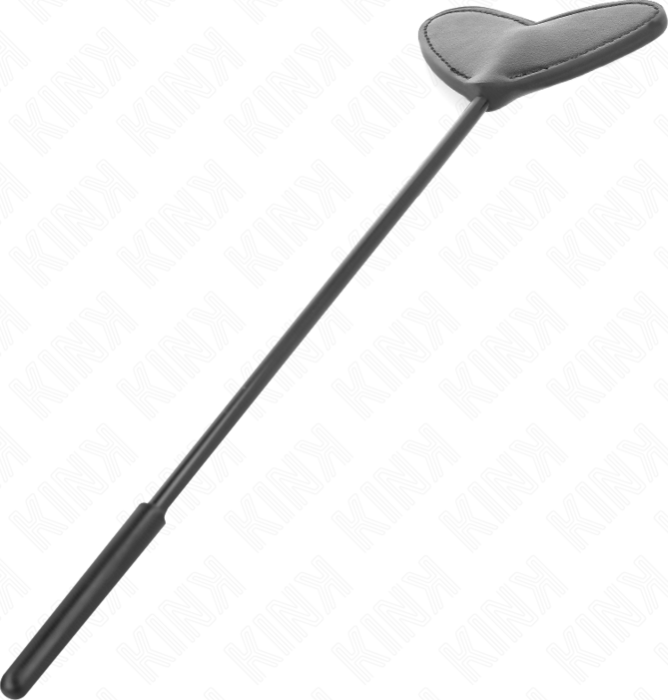 KINK Heart Shaped Paddle Black - Unique BDSM Pleasure KINK Heart Shaped Paddle Black - Unique BDSM Pleasure