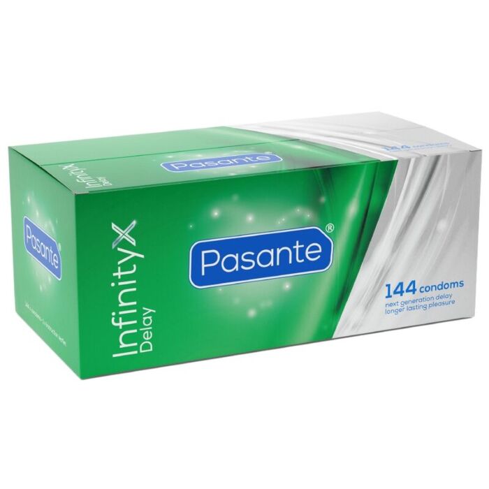 Delay Condoms Pasante Infinity Box of 144 Units Delay Condoms Pasante Infinity Box of 144 Units