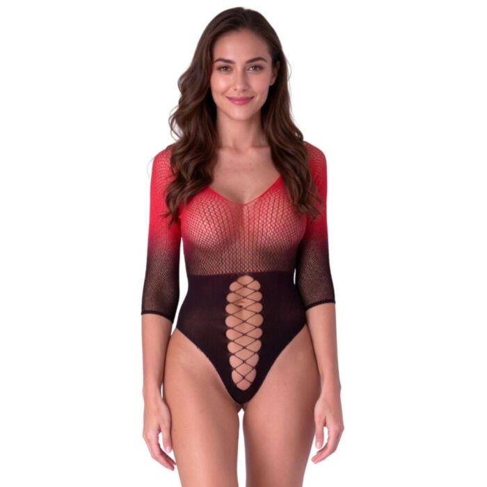 Bodystocking Passion Woman BS118 with Sensual Design Bodystocking Passion Woman BS118 with Sensual Design