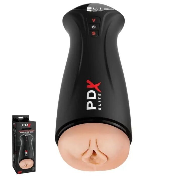 Masturbator PDX ELITE FAP-GASM with Intermittent Suction Masturbator PDX ELITE FAP-GASM with Intermittent Suction