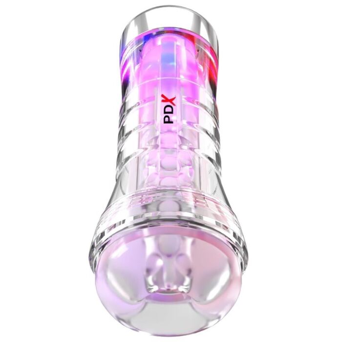 Masturbator PDX ELITE VIEWTUBE XXL LED Transparent Stroker Masturbator PDX ELITE VIEWTUBE XXL LED Transparent Stroker