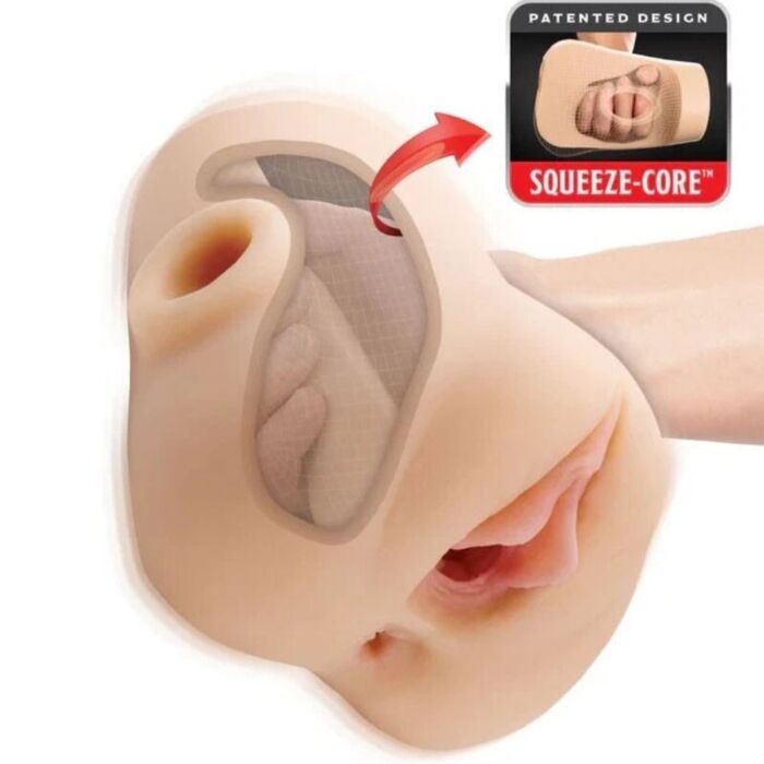 Masturbator PDX PLUS+ DOUBLE POUNDER with Integrated Vibration Masturbator PDX PLUS+ DOUBLE POUNDER with Integrated Vibration