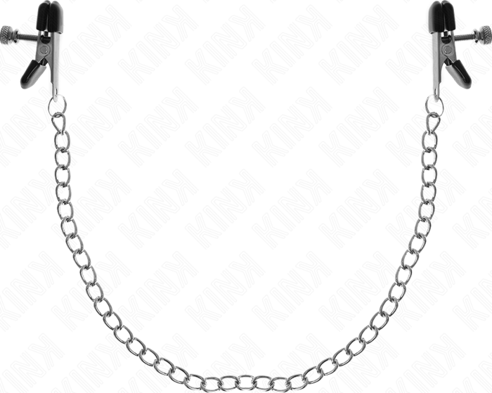 Nipple Clamps KINK Silver Chain 34cm Sensation