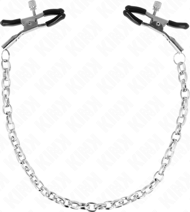Nipple Clamps KINK Nipple Grip with Chain 30cm Nipple Clamps KINK Nipple Grip with Chain 30cm