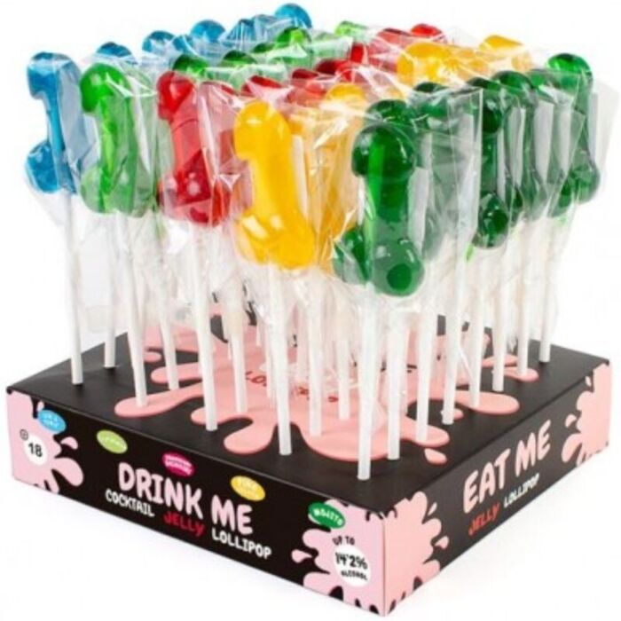 SECRETPLAY Penis Lollipop Display — 40 Pack SECRETPLAY Penis Lollipop Display — 40 Pack