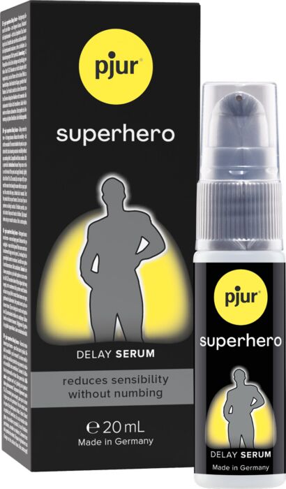 Retardant Serum PJUR Superhero 20ml - Prolonged Pleasure