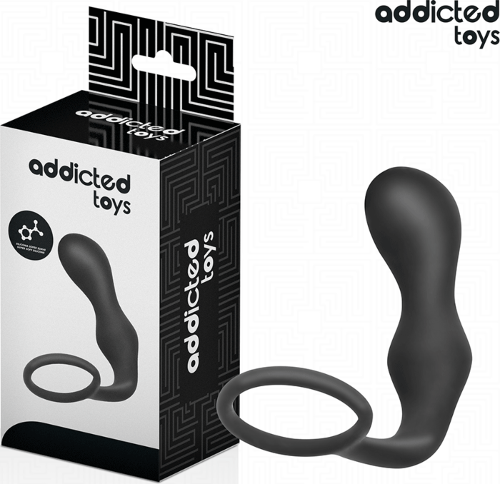Anal Plug Addicted Toys Model 3 with Ring Anal Plug Addicted Toys Model 3 with Ring