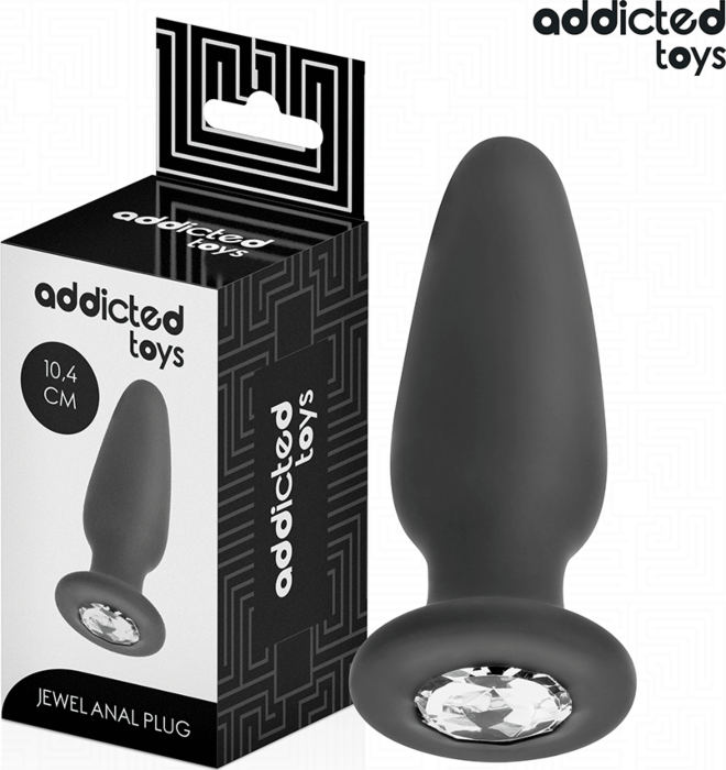 Anal Plug Addicted Toys M Size Jewel Design Anal Plug Addicted Toys M Size Jewel Design